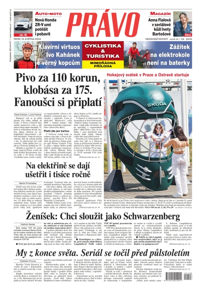 E-magazín Deník Právo - 10.5.2024 - Borgis, a.s.