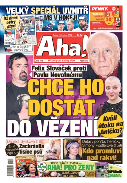 E-magazín AHA! - 10.5.2024 - CZECH NEWS CENTER a. s.