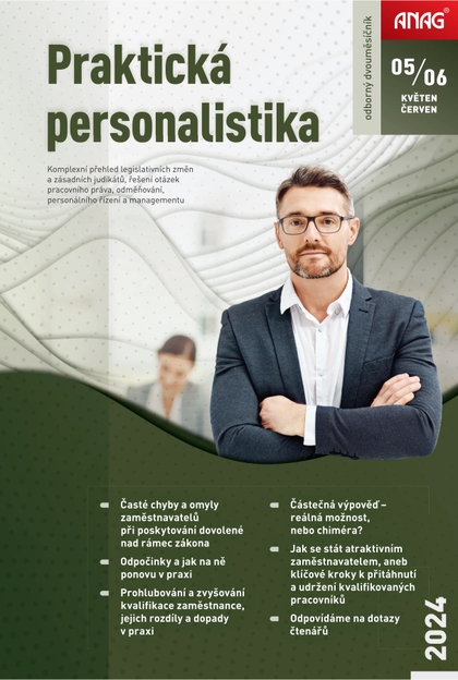 E-magazín Praktická personalistika 5–6/2024 - ANAG, spol. s r.o.