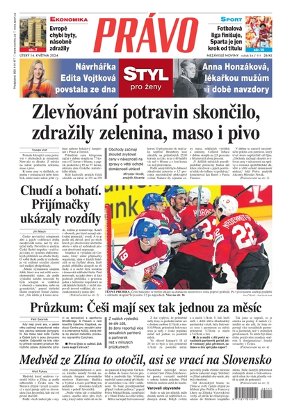 E-magazín Deník Právo - 14.5.2024 - Borgis, a.s.