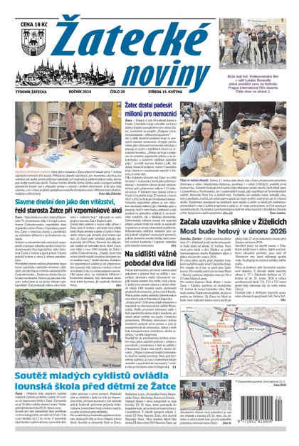 E-magazín Žatecké noviny 20/24 - Ohře Media