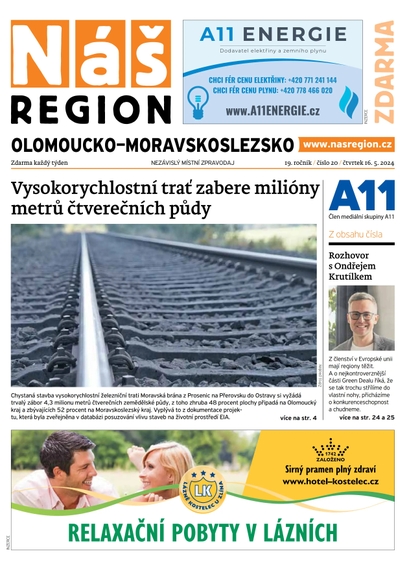 E-magazín Náš Region - Olomoucko/Moravskoslezsko 20/2024 - A 11 s.r.o.