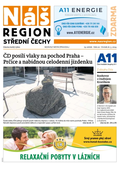E-magazín Náš Region - Střední Čechy 20/2024 - A 11 s.r.o.