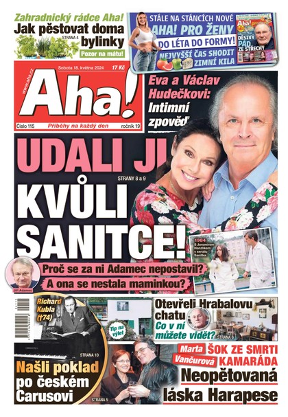 E-magazín AHA! - 18.5.2024 - CZECH NEWS CENTER a. s.