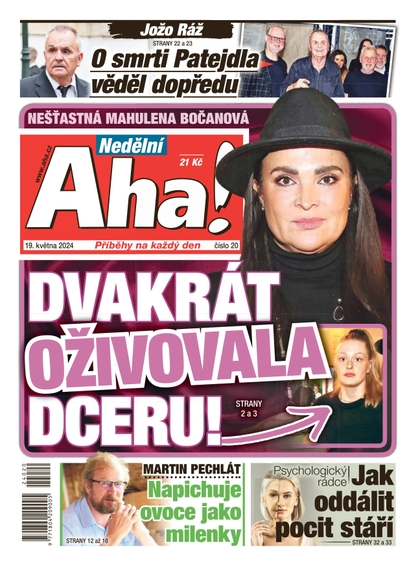 E-magazín Nedělní AHA! - 19.5.2024 - CZECH NEWS CENTER a. s.