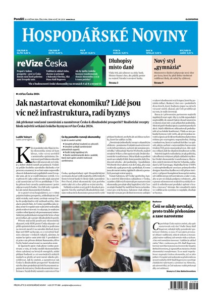 E-magazín HN 096 - 20.05.2024 - Economia, a.s.