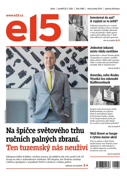 E-magazín E15 - 20.5.2024 - CZECH NEWS CENTER a. s.