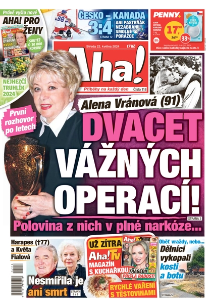 E-magazín AHA! - 22.05.2024 - CZECH NEWS CENTER a. s.