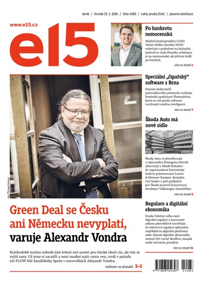 E-magazín E15 - 23.05.2024 - CZECH NEWS CENTER a. s.