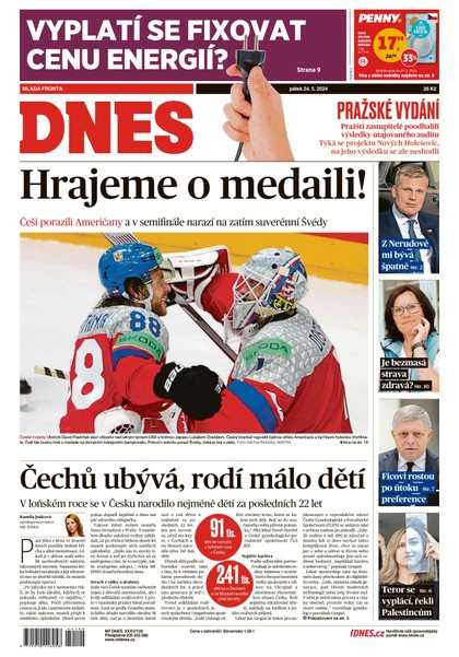 E-magazín MF DNES - 24.05.2024 - MAFRA, a.s.