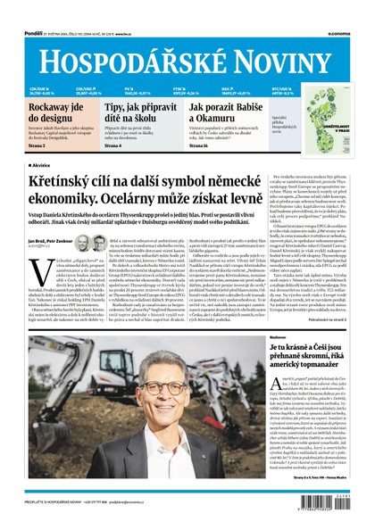 E-magazín HN 101 - 27.05.2024  - Economia, a.s.