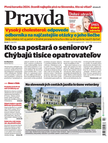 E-magazín Denník Pravda 29. 5. 2024 - OUR MEDIA SR a. s.
