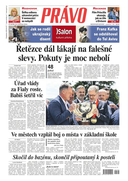 E-magazín Deník Právo - 30.5.2024 - Borgis, a.s.