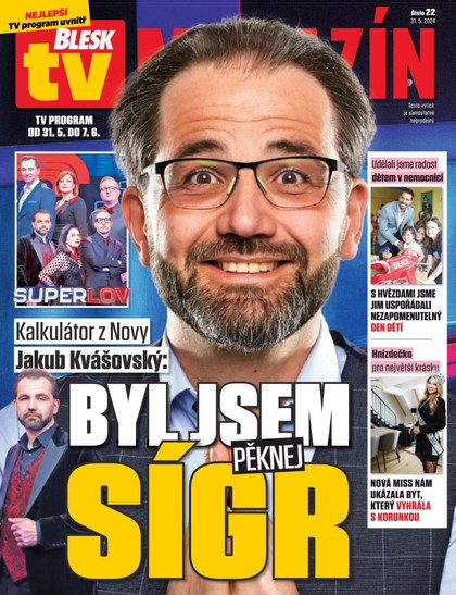 E-magazín Blesk Tv magazín - 31.05.2024 - CZECH NEWS CENTER a. s.