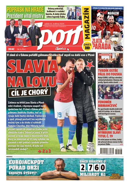 E-magazín Sport - 31.05.2024 - CZECH NEWS CENTER a. s.