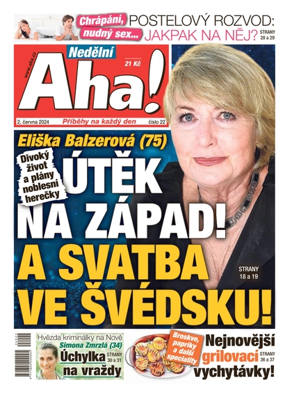 E-magazín NEDĚLNÍ AHA! - 02.06.2024 - CZECH NEWS CENTER a. s.