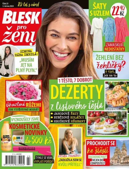 E-magazín BLESK PRO ŽENY - 23/2024 - CZECH NEWS CENTER a. s.