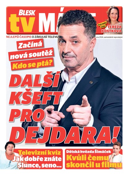 E-magazín Blesk Tv manie - 15.06.2024 - CZECH NEWS CENTER a. s.
