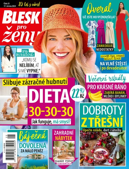 E-magazín BLESK PRO ŽENY - 25/2024 - CZECH NEWS CENTER a. s.