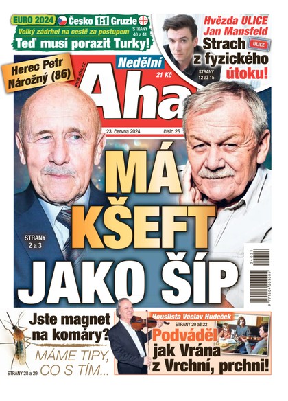 E-magazín NEDĚLNÍ AHA! - 23.06.2024 - CZECH NEWS CENTER a. s.