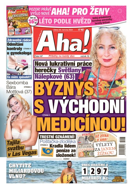 E-magazín AHA! - 25.06.2024 - CZECH NEWS CENTER a. s.