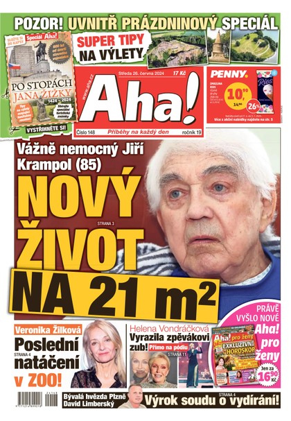E-magazín AHA! - 26.06.2024 - CZECH NEWS CENTER a. s.