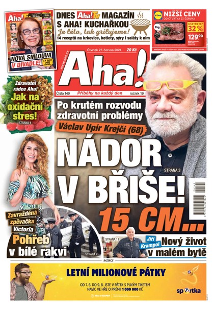 E-magazín AHA! - 27.06.2024 - CZECH NEWS CENTER a. s.