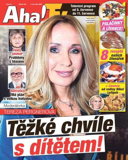 E-magazín AHA! Tv - 03.07.2024 - CZECH NEWS CENTER a. s.