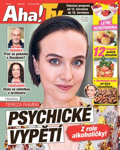 E-magazín AHA! Tv - 11.07.2024 - CZECH NEWS CENTER a. s.