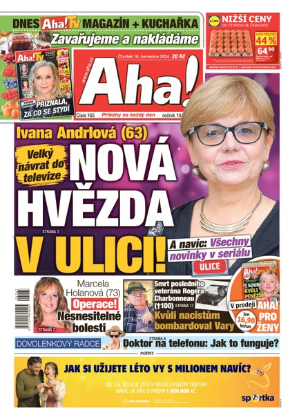 E-magazín AHA! - 18.07.2024 - CZECH NEWS CENTER a. s.