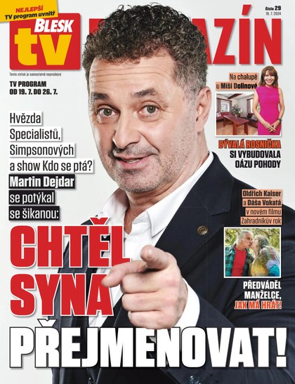 E-magazín Blesk Tv magazín - 19.07.2024 - CZECH NEWS CENTER a. s.