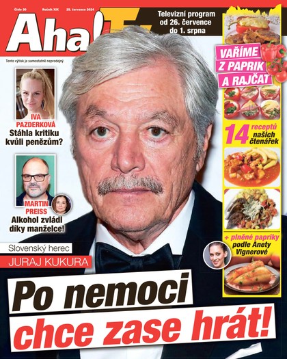 E-magazín AHA! Tv - 25.07.2024 - CZECH NEWS CENTER a. s.