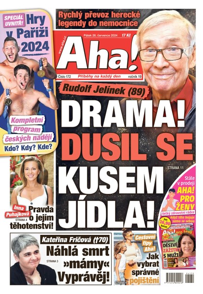 E-magazín AHA! - 26.07.2024 - CZECH NEWS CENTER a. s.