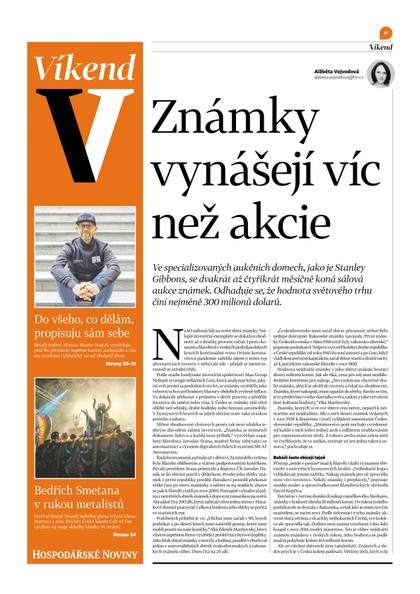 E-magazín HN 149 - 2.8.2024 Víkend - Economia, a.s.