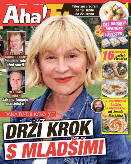 E-magazín AHA! Tv - 15.08.2024 - CZECH NEWS CENTER a. s.