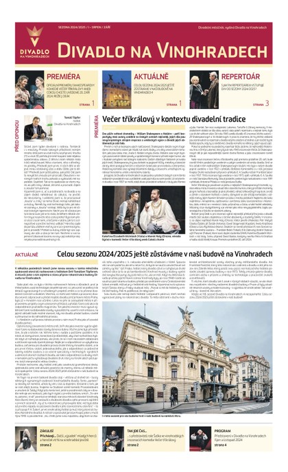 E-magazín HN 163 - 22.08.2024 Divadlo na Vinohradech - Economia, a.s.