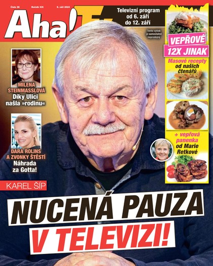 E-magazín AHA! Tv - 05.09.2024 - CZECH NEWS CENTER a. s.