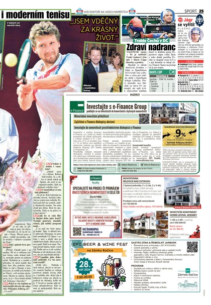 E-magazín Blesk Tv magazín - 13.09.2024 - CZECH NEWS CENTER a. s.