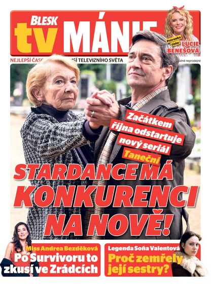 E-magazín Blesk Tv manie - 21.09.2024 - CZECH NEWS CENTER a. s.