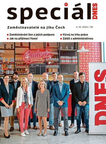 E-magazín Magazín DNES Speciál Jižní Čechy - 04.10.2024 - MAFRA, a.s.