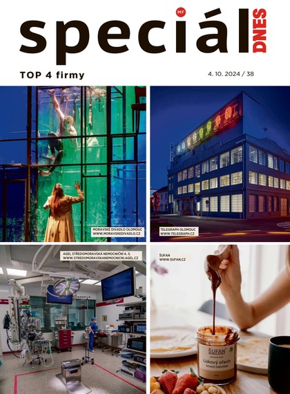 E-magazín Magazín DNES Speciál Olomoucký - 04.10.2024 - MAFRA, a.s.