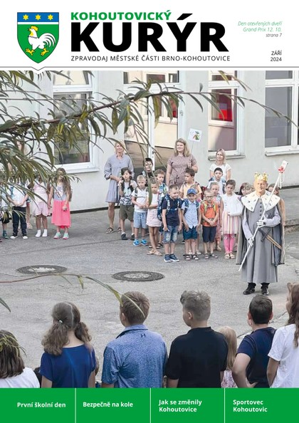 E-magazín Kohoutovický Kurýr 09/2024 - Městská část Brno Kohoutovice