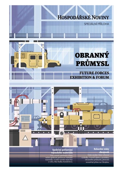 E-magazín HN 196 - 8.10.2024 Obranný průmysl  - Economia, a.s.
