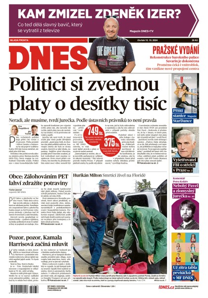 E-magazín MF DNES - 10.10.2024 - MAFRA, a.s.