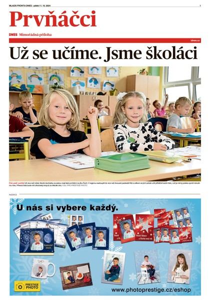 E-magazín Prvňáčci Jižní Čechy - 11.10.2024 - MAFRA, a.s.