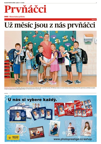 E-magazín Prvňáčci Plzeňský - 11.10.2024 - MAFRA, a.s.