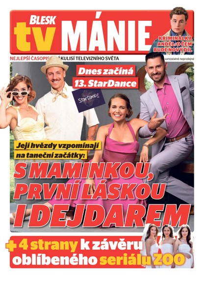 E-magazín Blesk Tv manie - 12.10.2024 - CZECH NEWS CENTER a. s.
