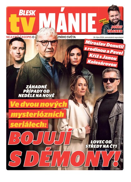 E-magazín Blesk Tv manie - 26.10.2024 - CZECH NEWS CENTER a. s.