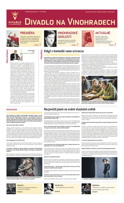 E-magazín HN 222 - 14.11.2024 Divadlo na Vinohradech - Economia, a.s.