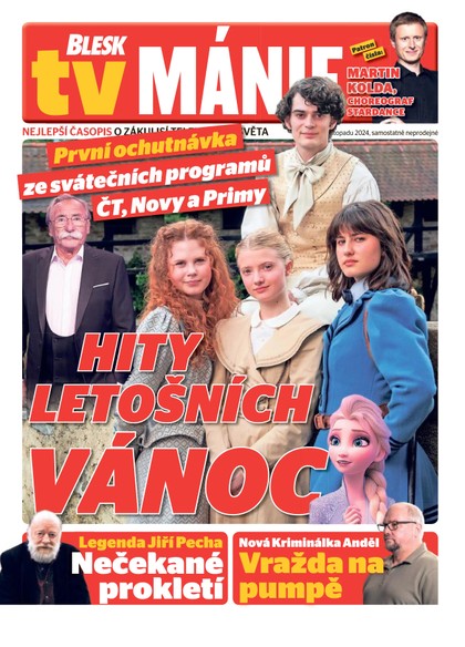 E-magazín Blesk Tv manie - 16.11.2024 - CZECH NEWS CENTER a. s.